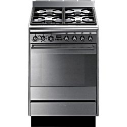 Smeg Concert SUK61MX8 Dual Fuel Multifunction Cooker in Stainless Steel